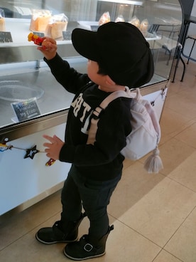 「アイテム（ママ＆ベビー）」を使った、chilltohaさん（キッズ・120cm）の秋コーディネート