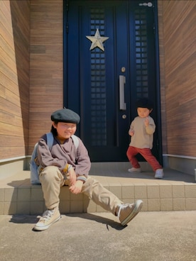 chilltohaさん（キッズ・120cm）の春コーディネート