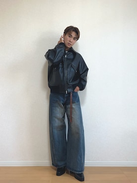 かなたさん（メンズ・168cm）の秋コーディネート