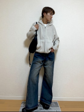 かなたさん（骨格ストレート・メンズ・168cm）の秋コーディネート