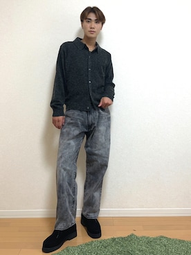 かなたさん（骨格ストレート・メンズ・168cm）の秋コーディネート