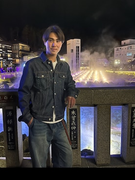 かなたさん（骨格ストレート・メンズ・168cm）の秋コーディネート
