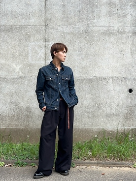 「GAP（ギャップ）のアイテム」を使った、かなたさん（メンズ・168cm）の秋コーディネート