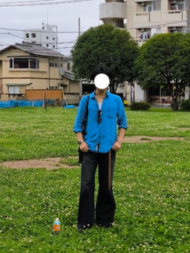 「BACK NUMBER（バックナンバー）のアイテム」を使った、飯久一愛さん（メンズ・175cm）の夏コーディネート