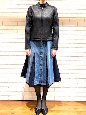 Desigual 西宮阪急 STAFFさん（レディース・167cm）の冬コーディネート