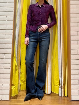 「ロング丈」｜Desigual 西宮阪急 STAFFさん（レディース・169cm）の秋コーディネート