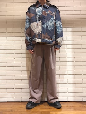 「Desigual（デシグアル）のアイテム」を使った、Desigual 西宮阪急 STAFFさん（メンズ・172cm）の春コーディネート