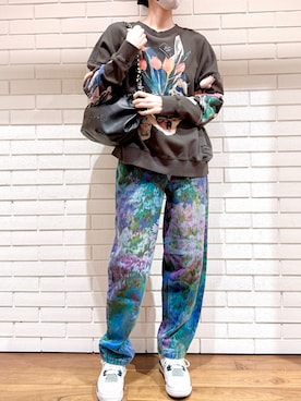 Desigual 西宮阪急 STAFFさん(レディース・167cm)の春コーディネート