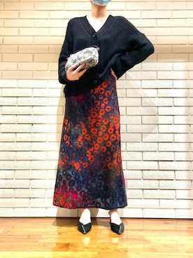 Desigual 西宮阪急 STAFFさん(レディース・167cm)の秋コーディネート