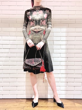 Desigual 西宮阪急 STAFFさん(レディース・170cm)の夏コーディネート
