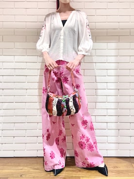 Desigual 西宮阪急 STAFFさん(レディース・170cm)の夏コーディネート