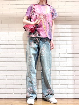 Desigual 西宮阪急 STAFFさん(レディース・170cm)の夏コーディネート