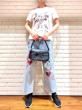 Desigual 西宮阪急 STAFFさん(レディース・170cm)の冬コーディネート