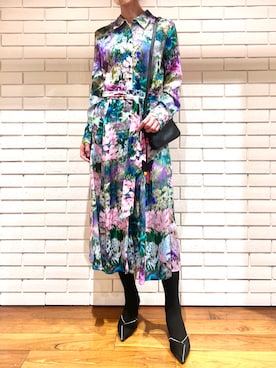 Desigual 西宮阪急 STAFFさん（レディース・170cm）の春コーディネート