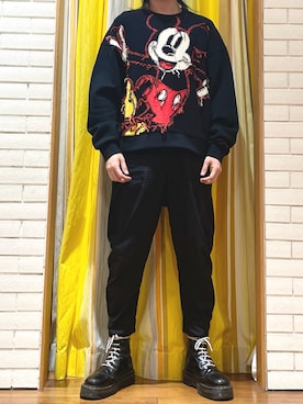 Desigual 西宮阪急 STAFFさん（メンズ・172cm）の秋コーディネート