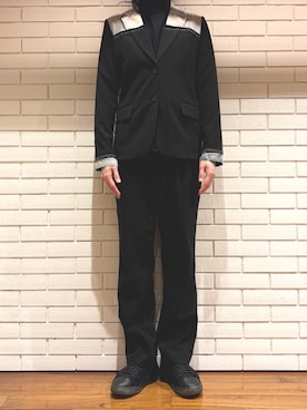 「Desigual（デシグアル）のアイテム」を使った、Desigual 西宮阪急 STAFFさん（メンズ・172cm）の春コーディネート