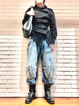 Desigual 西宮阪急 STAFFさん（メンズ・172cm）の秋コーディネート