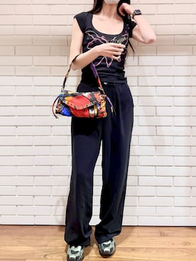 Desigual 西宮阪急 STAFFさん（レディース・167cm）の春コーディネート