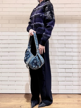 Desigual 西宮阪急 STAFFさん(レディース・167cm)の春コーディネート