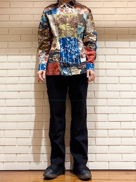 Desigual 西宮阪急 STAFFさん(メンズ・172cm)の冬コーディネート