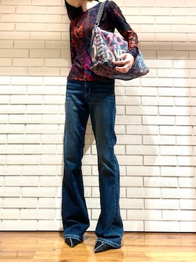 Desigual 西宮阪急 STAFFさん（レディース・170cm）の秋コーディネート
