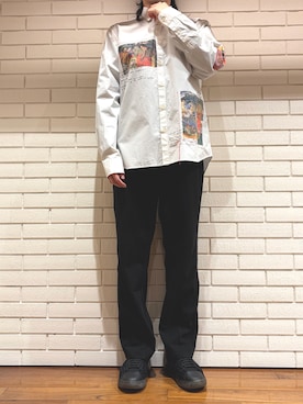 「Desigual（デシグアル）のアイテム」を使った、Desigual 西宮阪急 STAFFさん（レディース・170cm）の春コーディネート