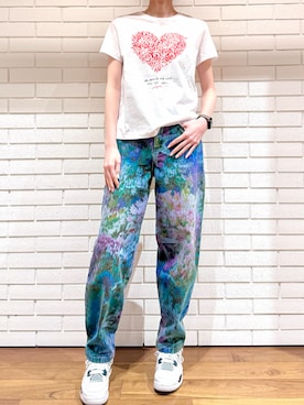 Desigual 西宮阪急 STAFFさん(レディース・167cm)の春コーディネート