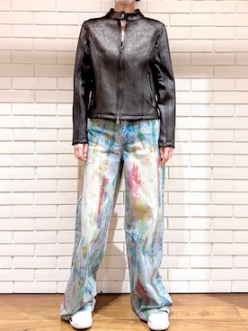 Desigual 西宮阪急 STAFFさん(レディース・167cm)の春コーディネート
