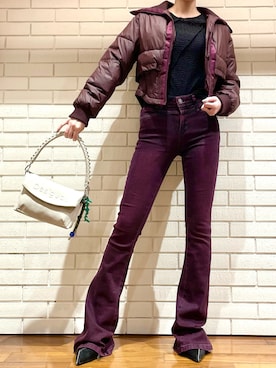 Desigual 西宮阪急 STAFFさん(レディース・167cm)の秋コーディネート