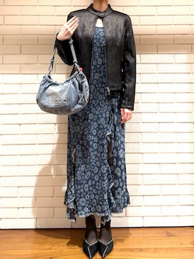 Desigual 西宮阪急 STAFFさん（レディース・167cm）の冬コーディネート
