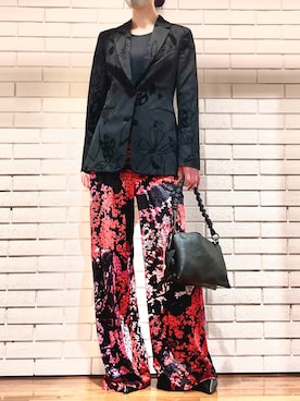 Desigual 西宮阪急 STAFFさん(レディース・170cm)の冬コーディネート