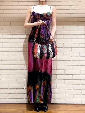 Desigual 西宮阪急 STAFFさん（レディース・167cm）の冬コーディネート