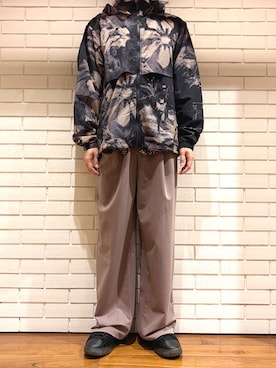 「Desigual（デシグアル）のアイテム」を使った、Desigual 西宮阪急 STAFFさん（メンズ・172cm）の春コーディネート