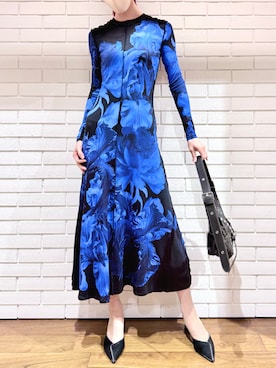 「Desigual（デシグアル）のアイテム」を使った、Desigual 西宮阪急 STAFFさん（レディース・170cm）の夏コーディネート