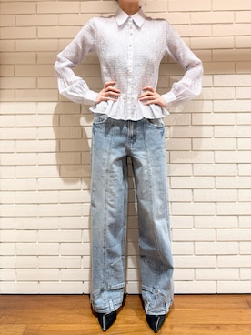 Desigual 西宮阪急 STAFFさん（レディース・167cm）の冬コーディネート