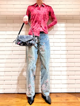 Desigual 西宮阪急 STAFFさん（レディース・170cm）の冬コーディネート