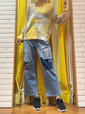 Desigual 西宮阪急 STAFFさん(レディース・169cm)の秋コーディネート