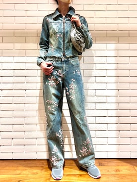 Desigual 西宮阪急 STAFFさん（レディース・170cm）の春コーディネート