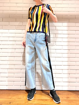 Desigual 西宮阪急 STAFFさん（レディース・170cm）の冬コーディネート