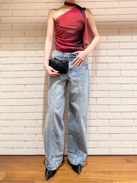 Desigual 西宮阪急 STAFFさん（レディース・167cm）の冬コーディネート