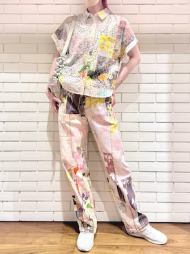 Desigual 西宮阪急 STAFFさん(レディース・170cm)の夏コーディネート