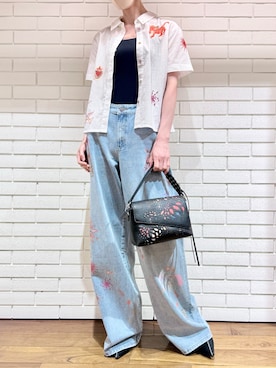 Desigual 西宮阪急 STAFFさん（レディース・170cm）の夏コーディネート