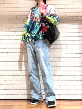 Desigual 西宮阪急 STAFFさん（レディース・170cm）の冬コーディネート