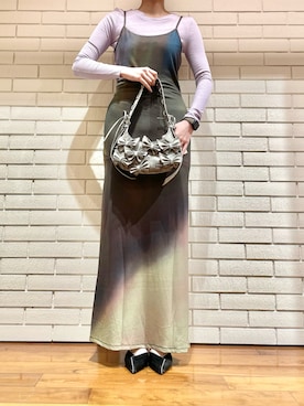 Desigual 西宮阪急 STAFFさん(レディース・167cm)の秋コーディネート