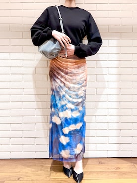 「Desigual（デシグアル）のアイテム」を使った、Desigual 西宮阪急 STAFFさん（レディース・167cm）の春コーディネート