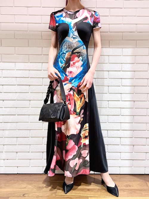 Desigual（デシグアル） パーティードレス ワンピース 夏 半袖