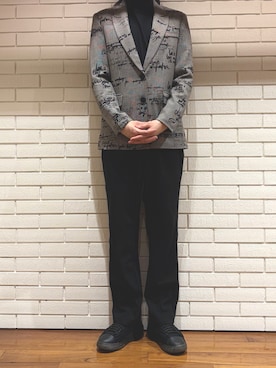 「Desigual（デシグアル）のアイテム」を使った、Desigual 西宮阪急 STAFFさん（メンズ・172cm）の春コーディネート