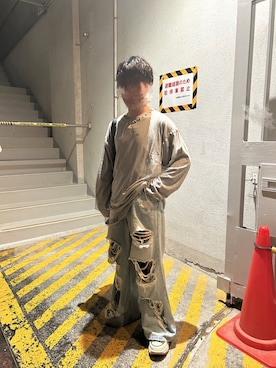 「アイテム（シューズ）」を使った、ただの低身長大学生さん（メンズ・165cm・10代）の秋コーディネート