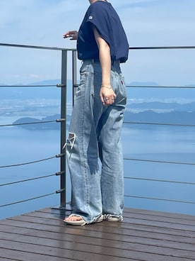 𝒑𝒊さん（レディース・163cm）の夏コーディネート