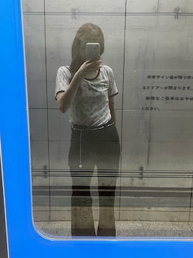 「BIOTOP（ビオトープ）のアイテム」を使った、ponsさん（レディース・160cm）の夏コーディネート
